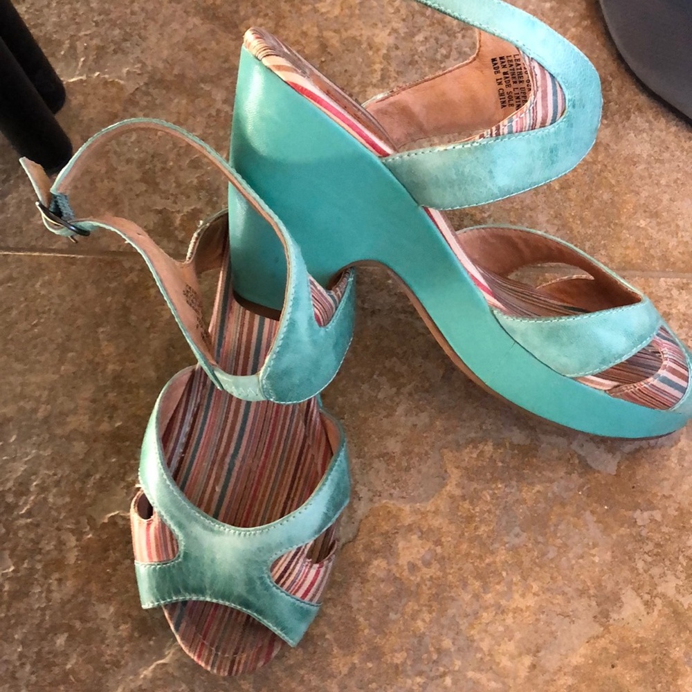 Miz Mooz panama size 8 turquoise